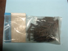 100 SPIROL PINS COILED SPRING PINS 1/8″ X 1″ C.E.M. COMPANY DANIELSON CT USA