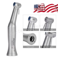 NSK Style SG20 Dental Implant 20:1 Reduction Contra Angle Handpiece Push Button