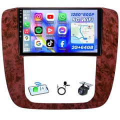 4Core 64GB Android 13 Radio for 2007-2013 Chevy Suburban Tahoe Silverado: GMC…