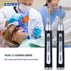 Dental Wireless LED Curing Light Lamp 1 Second Curing High Power 2500 mw/cm²