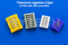 Laparoscopy Surgical Titanium Ligation Clips LT100 LT200 LT300 LT400 for Surgery