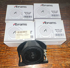 Abrams BA-102 Back Up Alarm Sirens & Alarms Speaker (Lot of 5)