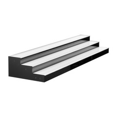 Uimoso LED Illuminated Liquor Bottle Display Shelf, 3-Tier, 60-inch Acrylic