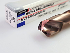 Mitsubishi 13.9mm MVS1390X03S140 DP1020 0.5472″ Solid Carbide Drill 3XD