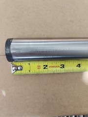 (Tag C64) 1.25″ Dia Titanium Round Rod x 11+” Inch Long 6AL4V-ELI Medical Grade