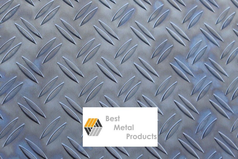 Aluminum Diamond Plate 3003-H22 .063 x 4 x 72 Second Choice Quality 0500106