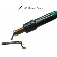 3pcs 45?? Angle Nozzle For QUICK 861DW Heat Hot Air Rework Station Welding
