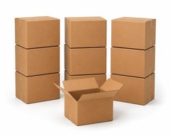 Medium Moving Boxes 18″L x 14″W x 12″H 10-Pack – Corrugated Cardboard Box for…