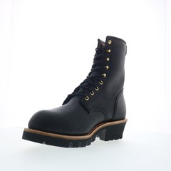 Chippewa Paladin WP Steel Toe Logger 73050 Mens Black Work & Safety Boots