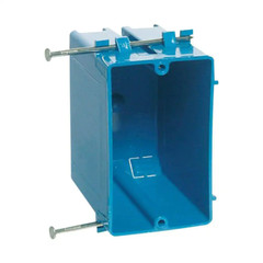 New Work PVC Electrical Outlet Box 100 PIECES 1-Gang 20 cu. in. EZ Install