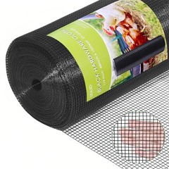 Hardware Cloth 1/4 inch 48 x 100 ft 23 Gauge Black Vinyl Coated Welded Wire M…