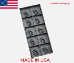 New 10PCS APKT1003PDR IC908 Lathe Turning Face Turning Carbide Insert USA