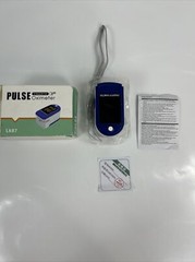 USA Color LED Finger tip Pulse Oximeter Blood Oxygen SpO2 Monitor LK87 USA.