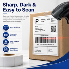 2Rolls Compatible for Brother DK-1241 4″x6″ Labels QL-1100 QL-1110NWB Printers