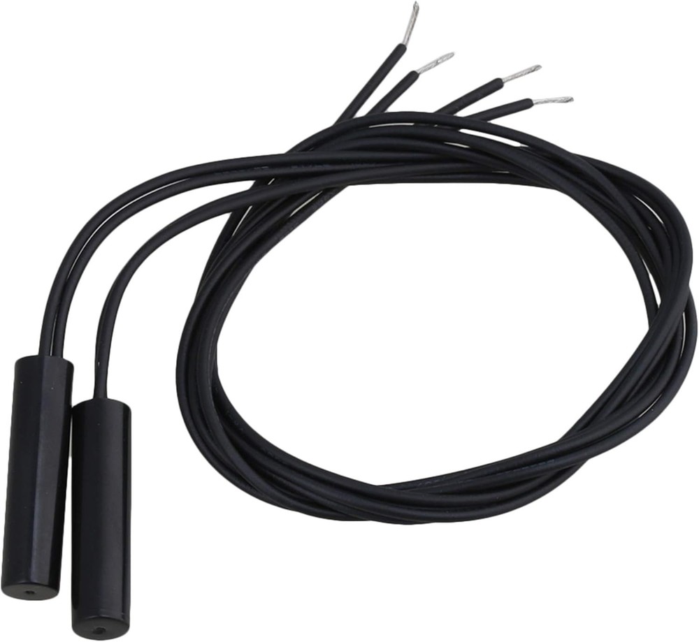 Magnetic Reed Proximity Sensor, Cylindrical Plastic Mounted, Pack 2