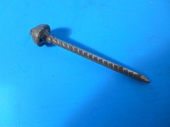 2 Pounds Vintage 2″ Filshie Lead Head Barb Shank Roofing Nails