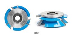 Amana Tool SC587 3-Wing Reversible Stile & Rail 2-13/32 x 3/4 Bore Shaper Cutter