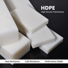 HDPE Block WhitePE Polyethylene Rectangular Solid Plastic Tapping（2″ x 12″ x 3″）