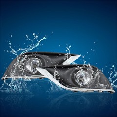 Front Fog Lamp Pair Replacement for 2015-2018 Right Left Side with Switch Wiring