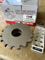 5”x3/8 Indexable Slot / Sides Milling Cutter & Extra 20 MPHT06 Inserts 506-SLOT