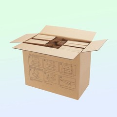 7x5x2 Inches Shipping Boxes Pack of 50, Small Corrugated Cardboard Box for Ma…