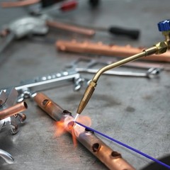 3 Sticks Brazing Rods Solder – Flux Coated Solder Kits, High Temperature1960