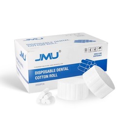 2000PCS Dental Cotton Rolls 1.5″x3/8″ Nosebleed Plug Non-Sterile High Absorbet