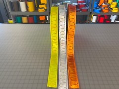 2″ Oralite GP330 Reflective High Performance Prismatic Sew On Trim Orafol Fabric