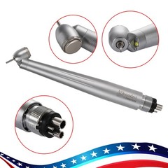ASKEADNT Dental Surgical Handpiece 45 Degree High Speed 4 Hole LED