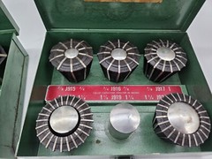 JACOBS RUBBER FLEX COLLET SET USED SEE PHOTOS