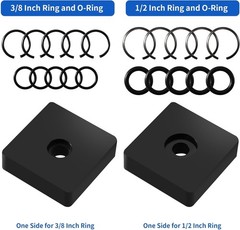 5-Pack 1/2″ and 3/8″ Impact Retaining Ring Clip With O-Ring for Milwaukee New
