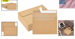 A7 Envelopes 50 Count Brown Self-Seal 5×7 Invitation Stationery Card