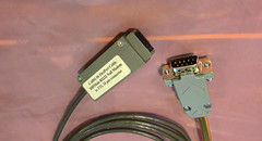 Midwest Flex C-6501-06 RS232 DB9 Male Null Modem to 10 pin Connector Free ship