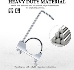 3 inch Exhaust Clamp with Hanger, Heavy Duty Exhaust Hanger with Color: 3 Inch