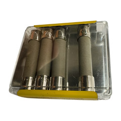 (Pack of 4) Bussmann ABC-2 Fuse, 2A, 448H, IR 100A 250VAC, IR 10kA 125VAC, Z18