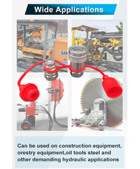 1/2 NPT Hydraulic Quick Connect Tractor Couplers,ISO 5675 Ball Pioneer Style