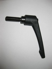 2 x Clamping handles M10 x 32mm reinforced diecast zinc ratchet Nut Bolt Saw