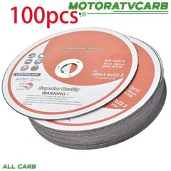 ALL-CARB 100 Pcs 7″×1/16″×7/8″ Cut-off Wheel Metal Stainless Steel Cutting Discs