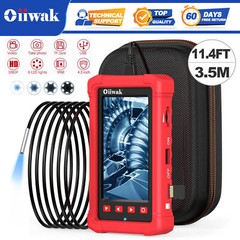 3.5m 1080P HD 3.9MM 4.3″ Screen Industrial Endoscope Borescope Inspection Camera