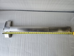 Von Duprin 35A Rim Exit Device – Commercial Panic Bar Stainless Steel 3′ device