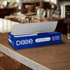 500 Heavyweight Premium Dry Wax Deli Papers Sheets (Size: 12″ X 10.75″)