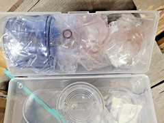LAERDAL MEDICAL RESUSCITATOR HAND-POWERED ADULT SIZE W/BAG 870051