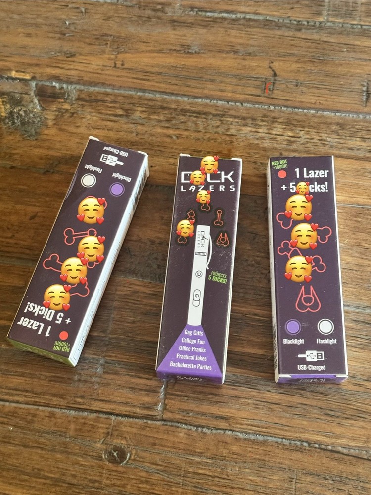 Official D Lazer Laser Pointer Laser Di*k Lazer Gag Black Light Flash Light 1