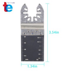 20 Pcs Bi-Metal Oscillating Tool Multitool Quick Release Oscillating Saw Blades