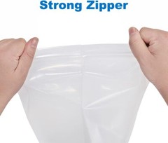 200PCS 2×3″ Thick 4 Mil Small Clear Zip Poly Bags Plastic Reclosable Zip Lock