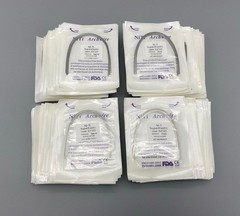 100Pcs Dental Orthodontic Super Elastic Niti Arch Wire Round Natural Form USA