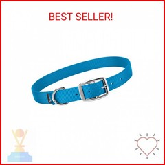 Weaver Leather Livestock Goat Collar, Hurricane Blue, Small