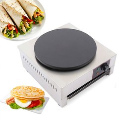 1700W 16″ Commercial Electric Crepe Maker Pancake Baking Hot Plate Crepe Machine