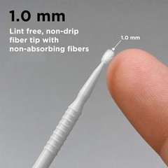 Paint Touch Up Micro Brushes, 100 Superfine 1.0 mm Tip Brush Applicators, Auto