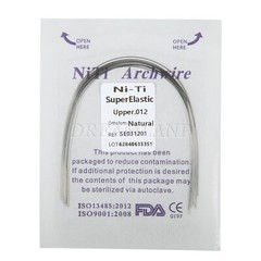 Orthodontic Niti Arch Wire Super Elastic Natural Nature Form Round choose